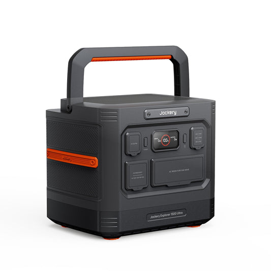 Jackery Explorer 1000 v2 Portable Power Station,1070Wh LiFePO4 Battery,1500W AC/100W USB-C Output, 1 Hr Fast Charge, Solar Generator for Camping,Emergency, RV, Off-Grid Living(AC Cable Included)