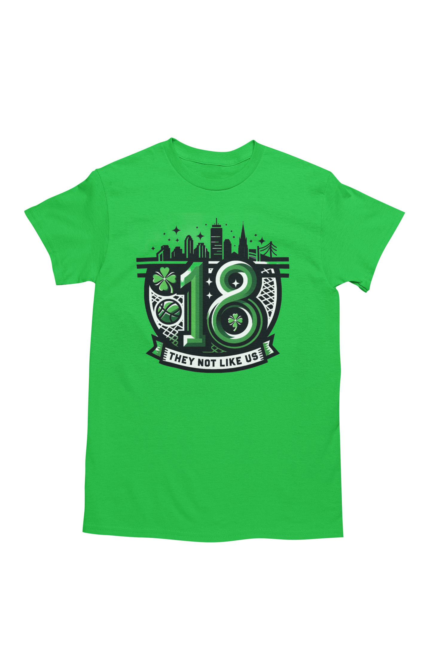 They Not Like Us Banner 18 Green T-shirt