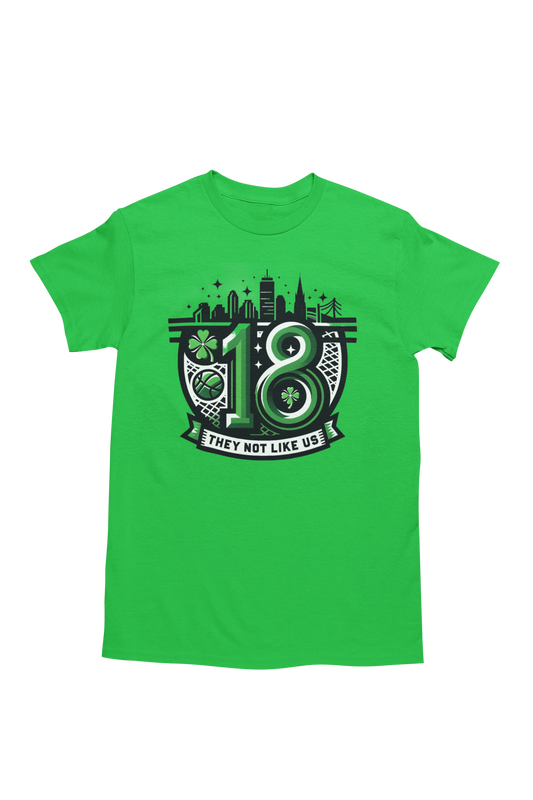 They Not Like Us Banner 18 Green T-shirt