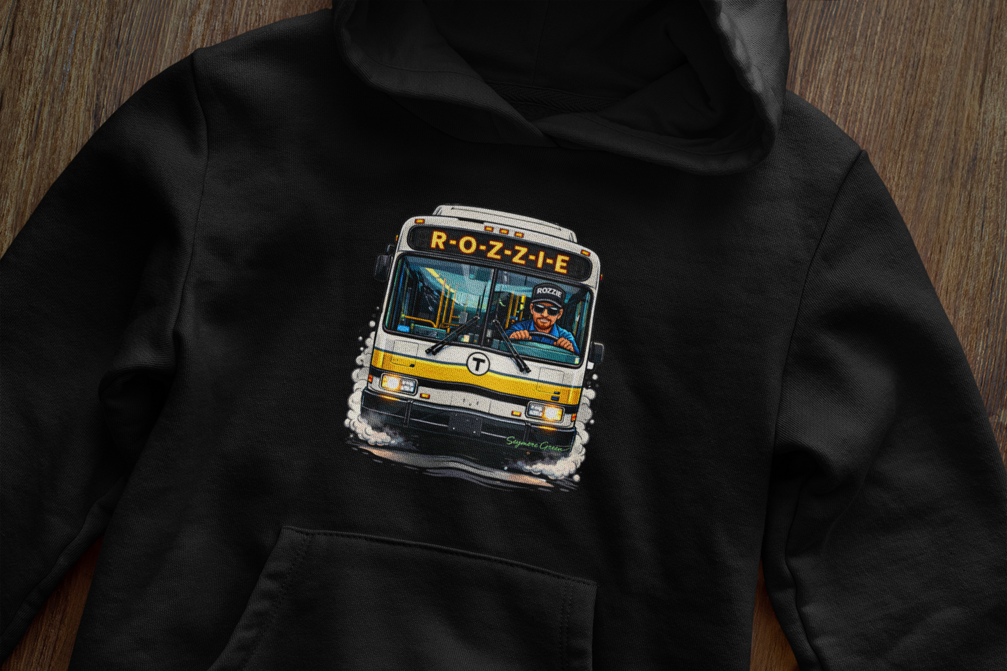 Rozzie T Line Bus Hoodie