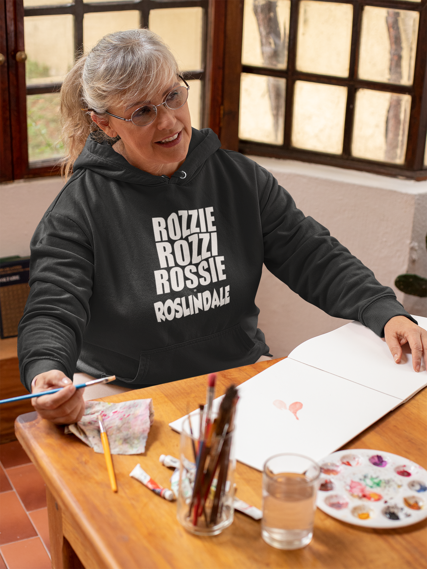 Rozzie Rozzi Rossie = Roslindale Hoodie